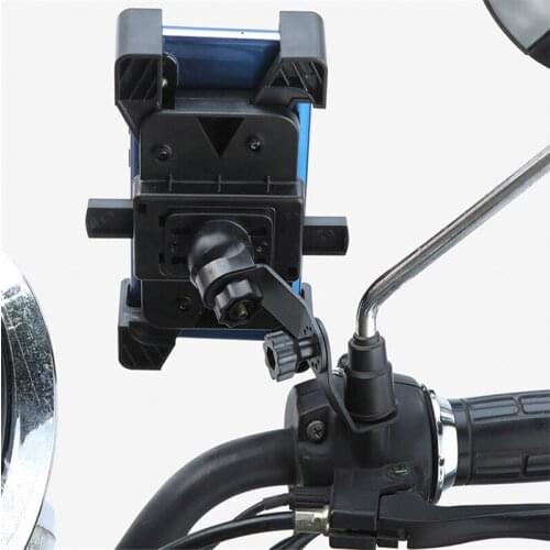 Bicycle Phone Holder Motorcycle Handlebar Computer Mount Bracket Mountain Road Bike Phone Rack Support