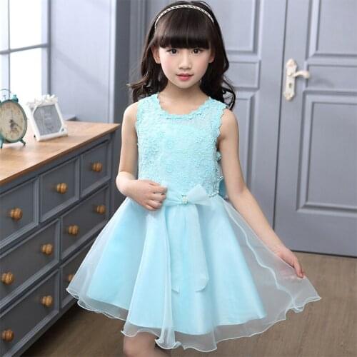 Kids clothes 2019 girls dress children clothing flower girls dresses for party and wedding princess dress vestidos age 3-15Y