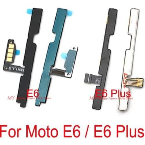 Power And Volume Flex Cable For Motorola Moto E6 / Moto E6 Plus Volume Power ON OFF Switch Side Key Buttons Flex Cable Part
