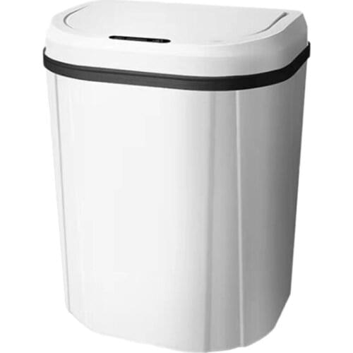 Intelligent Trash Can Automatic Sensor Smart Sensor Electric Waste Bin Home Rubbish for In-Car Kitchen Bathroom Garbage