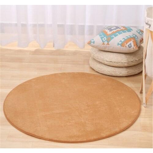 Carpets For Modern Livingroom Thickened Non-slip Bedroom Carpet Home Decoration Mats For Children Soft Comfortable Round Rug