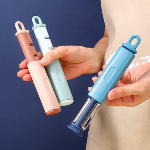 2-in-1 stainless steel peeler kitchen sharpener kitchen accessories multifunction scraper and grater home kitchen gadgets