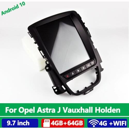 Android 10 Vertical Screen carplay For Opel Astra J Vauxhall Holden Car Radio Multimedia Bluetooth GPS NAVIGATION Tape Recorder