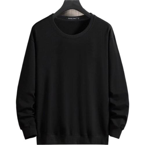 Oversize Sweatshirts Crewneck Men Round neck jacket Mens 6XL 7XL 8XL 9XL 10XL Size Big Male Winter Warm spring and autumn jacket