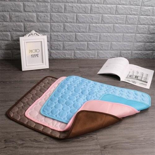 Soft Pet Dog Bed Cat Mats Blanket Cooling Bed For Dogs Cat Pet Seat Mat Soft Sleeping Bed Cushion For Small Pets Supplies