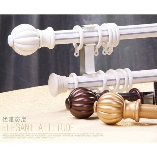 New bionic mangosteen Rome bar silent curtain track aluminum installation accessories free shipping