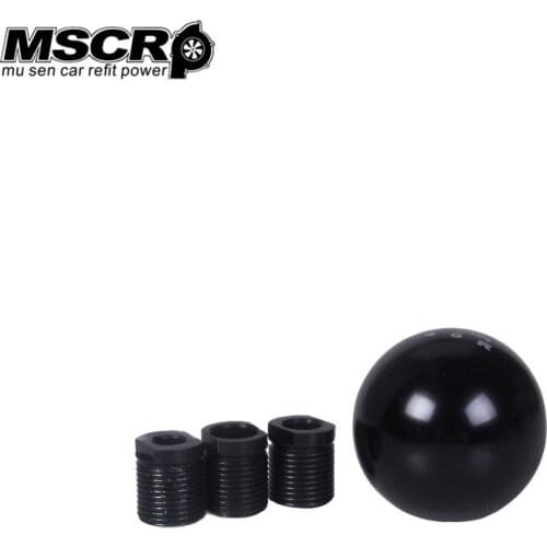 6 Speed Universal Neo Chrome Manual Automatic Spherical Round 50MM Gear Shift Knob For Honda/TOYOTA/MAZDA