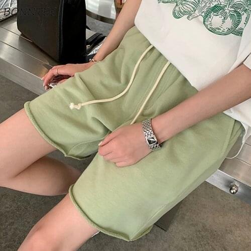 Shorts Women Summer Hot Sale Fashion Popular Basic Preppy Style Korean Casual Loose Harajuku Streetwear Teens Minimalist Vintage