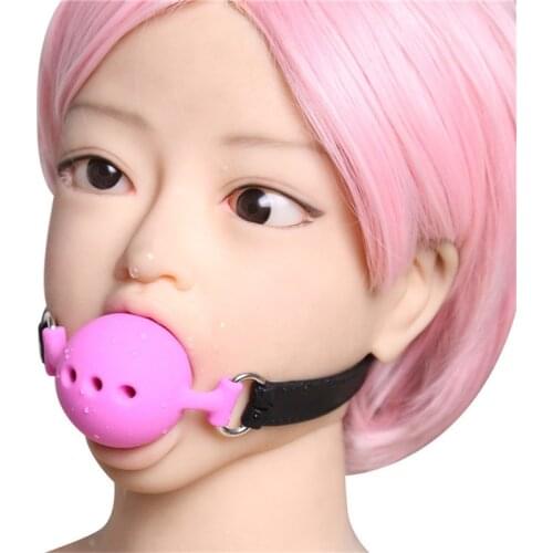Gag Mouth Ball Oral Silicone Open Sex Toy BDSM Harness Stuffed Adult Game Bondage Sex Product Erotic Fetish for Couples-30