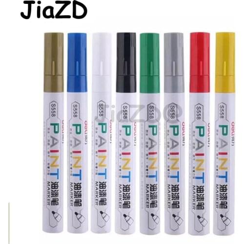 Colorful Waterproof pen Car Tyre Tire Tread CD Metal Permanent Paint markers Tool for RC Car Crawler Traxxas TRX4 Axial SCX10 S1