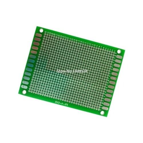 De Copper Prototype PCB Tinned Universal Board Experimental Development Plate 60x80mm 6x8cm