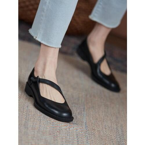 EshtonShero Women Flat Shoes Mary Janes Loafers Summer Ladies Shoes Woman Slip-on Casual Walk Shoes For Women Casual Shoes