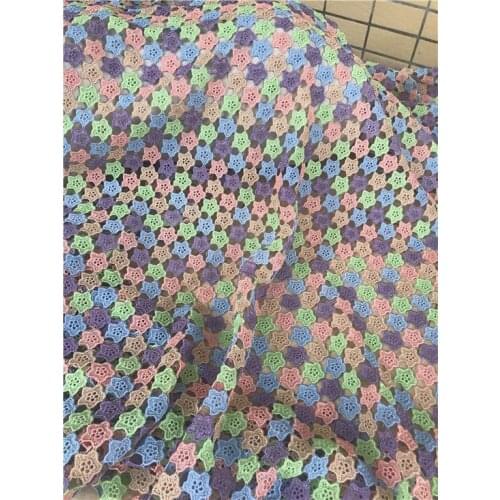 French net fabric ZH-59186 Embroidered tulle fabric for sexy dress