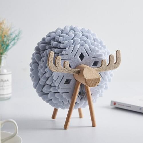 Insulated coasters Sheep Shape Anti Slip Cup Pads Round Felt Cup Mats Style Creative Home Office Decor decoration Art CraftsGift