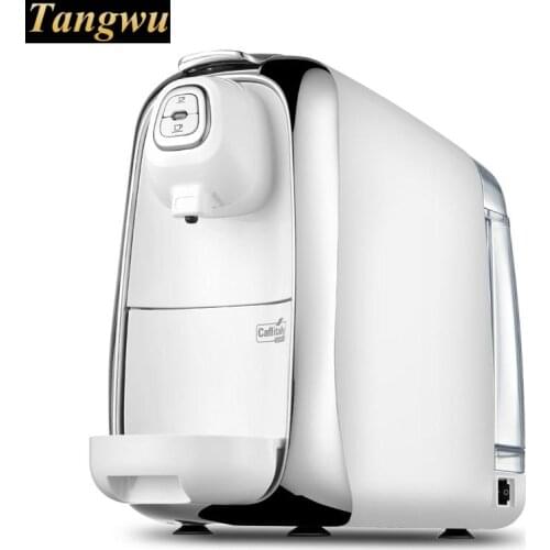 Capsule coffee maker USES a commercial automatic espresso pot to avoid ground beans