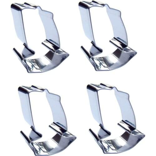 Mini sailing shape 4 piece biscuit cutting molds, baking tools, cake decorating soft candy tools