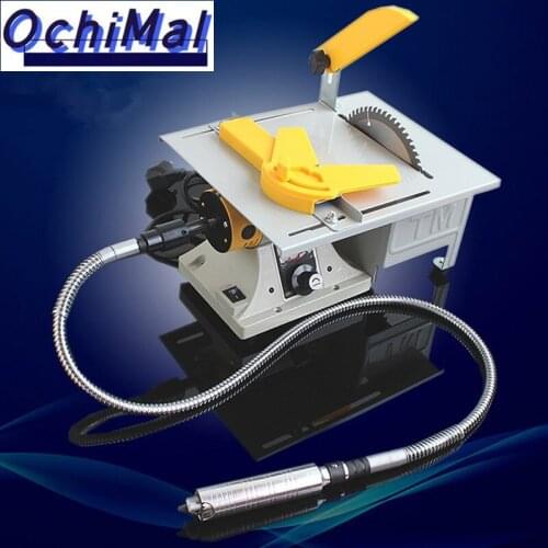 Mini Bench Grinder Buffing Polishing Machine Lathe Machine Electric Polisher / Drill / Saw Tool 220V 700W 30000 R/Min