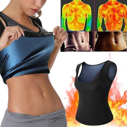 Neoprene Sweat Vest for Women Slimming Body Shaper with Adjustable Waist Trimmer Belt Weight Loss Waist Shapewear