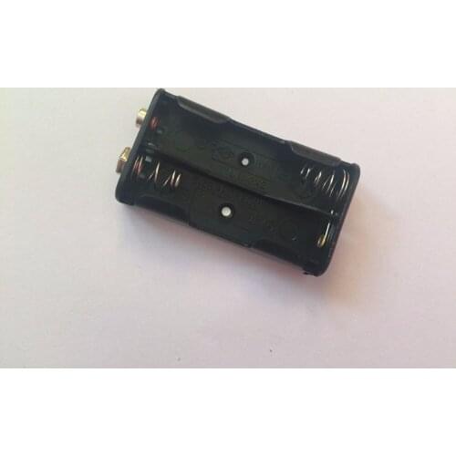 New Hot Battery Case Battery Srorage Box Holder with Pins Springs On Button for 1 pcs 1.5V AA Black Digital Hot