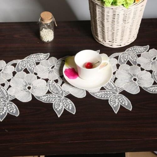 24CM wideDIY three-dimensional embroidery fabric lace applique lace cloth 2015 new garment accessories