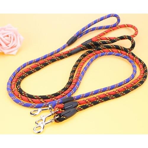 Pet Leash Reflective Strong Dog Leash Long with Comfortable Padded Handle Heavy Duty Training Durable Nylon Rope Leashes