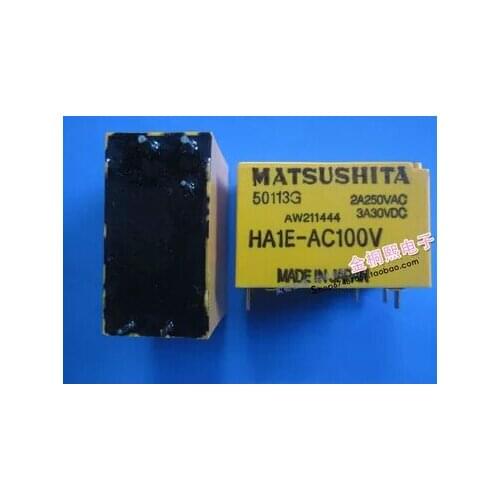 Relay HA1E-AC100V HA1E AC100V HA1E-100V 100VAC DIP5