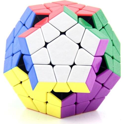 Shengshou Megaminxeds Magic Cube Speed Puzzle Cubes sticker less anti stress toys professional 12 sides cube