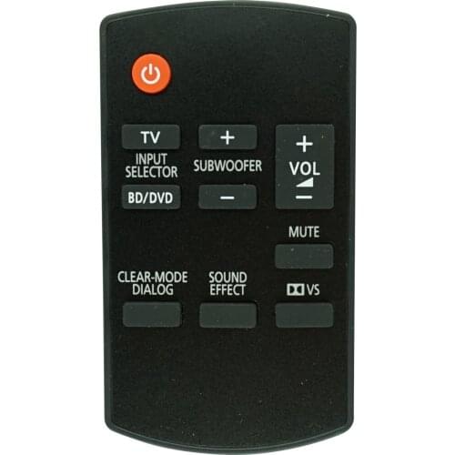 Replacement Remote For Panasonic N2QAYC000027 SC-HTB500 SC-HTB10 SC-HTB50 SC-HTB500PP SU-HTB500 TV Soundbar Home Theater Audio