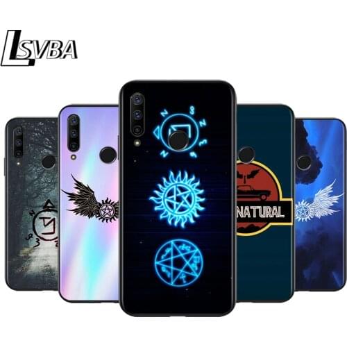 Supernatural Badge logo for Huawei Honor 30 20 10i 10 9C 9A 9S 9X 9N 9 8X 8A 8 7A 7C Pro Plus Lite Phone Case