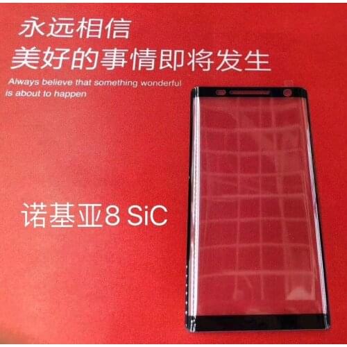 9H 3D Tempered Glass For Nokia 8 Sirocco Round Curved Full Cover Screen Protector For Nokia 8 sirocco Protective film Glass