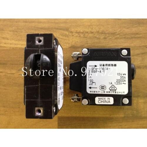 [ZOB] The United States AIRPAX IEGF6-1REC4-35698-4-V equipment Ebers breaker 1P35A 65VDC --12pcs/lot