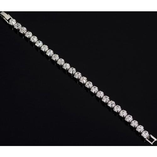 Rhine stone inlaying gold bracelet Arrival Fashion Womens Jewelry Rhine Stone Necklace Rose Crystal RhineStone Necklace#B100