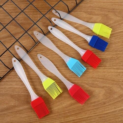 1pcs Silicone Brush Kitchen Baking Tools Barbecue Oil Brush Wiping Egg Brush Cake Oiling Brush BBQ baking tool kitchen gadgets