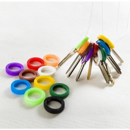 Key Cap 24Pcs Christmas Decoration Fashion Silicone Soft Hollow Fobs Locks Covers Keychaining Accessory Gift Party Decor