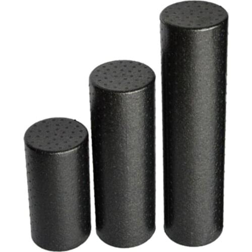 3 Sizes Pilates Foam Roller Black Yoga Foam Roller 30/45/60CM Exercise Equipment Massage Roller Body for Women/Men