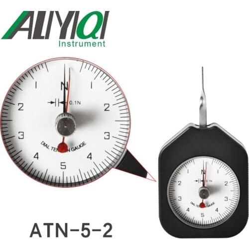 5N Dial Tension Gauge Tensionmeter Double Pointers(ATN-5-2)Tensiometro