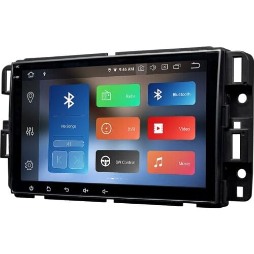 8" Android 9.0 Pie OS Car Multimedia GPS Radio for GMC Acadia 2009-2011 & Savana 2008-2009 & Sierra 2009-2011 & Denali 2008-2011