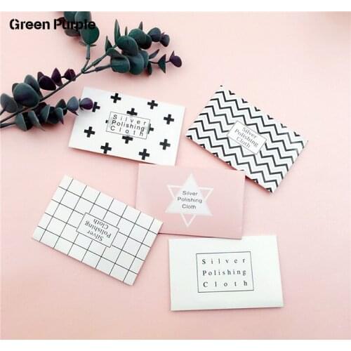 Silver Polish Cloth Anti Tarnish Tools Wipe Sterling Silver Gold Jewelry Special Polishing Clean Jewelry