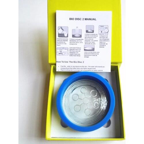 BIO DISC 2 with silicone protection ring Scalar Energy Adisc Water Quantum 2500 high negative ions BIO DISC 2 pendant 5000CC