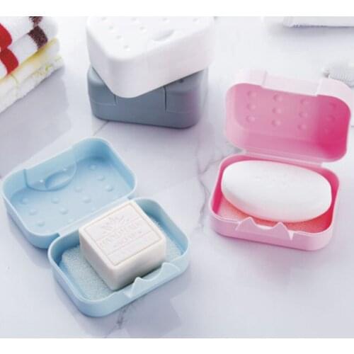Travel Soap Dish Box Case Mini Portable Holde Brand New Easy Carry Soap Box Soap Holder Travel Soap Box Case Dropshipping