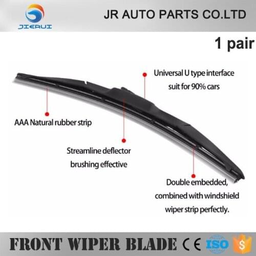 "ePacket" Free Shipping Wiper For TOYOTA Verso 2009-2016 26"+16" High Hybrid Front Window Windshield Windscreen Wiper Blade