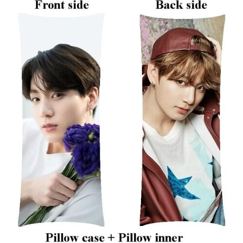 Korea Jeon Jung Kook Long Home Pillows include pillow filler inner gift jungkook body pillow