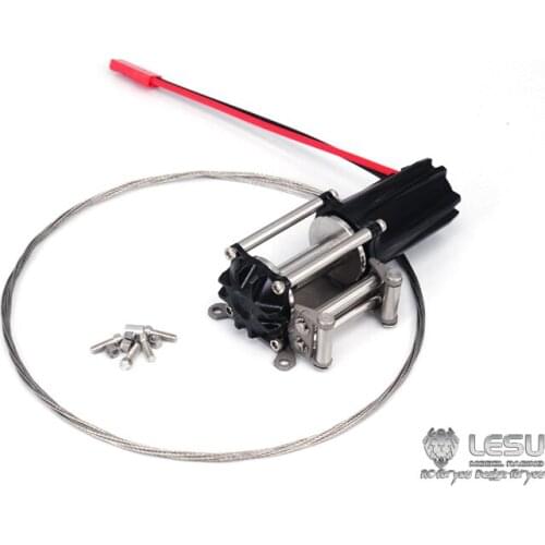 LESU Metal Electric Capstan Winch for RC Foxy Crane Rock Crawler Model Car TH05803-SMT2