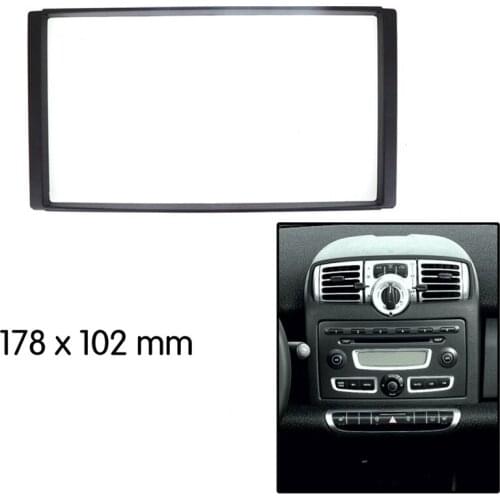 NEW-Car Stereo Radio Fascia Panel 2 Din Frame Kit for Mercedes Benz SMART ForTwo (BR451) 2007-2010 178X102mm