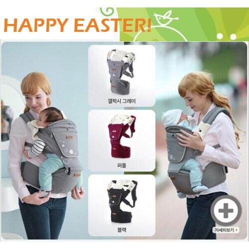 2015 best popular Imama Baby Carrier Outdoor Hipseat Infant Babys Shouders Multi-function Sling cotton backpack kid carriage