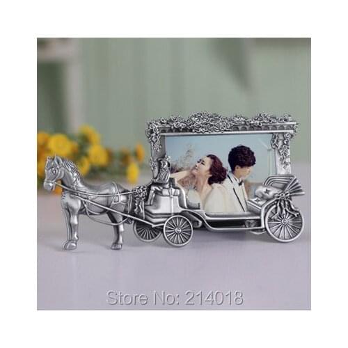 PRZY Mold Frame Silicone Mold Creative Retro Photo Frame Cake Decorator Princess Carriage Marriage Wedding White Moulds 001