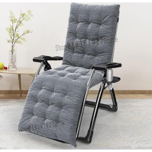 Recliner Folding Chair Multi-level Adjustment Household Lunch Break Balcony Beach Chair Office Single Siesta Folding Bed