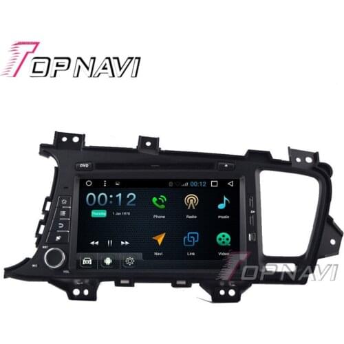 Topnavi 8" 1024*600 Quad Core 16G Android 6.0 Car DVD Multimedia Player for KIA K5 Autoradio GPS Navigation Audio Stereo