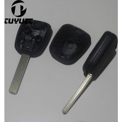 Replacement Key Case Fit For Peugeot 307 Transponder Key Shell Without Groove VA2 Blade