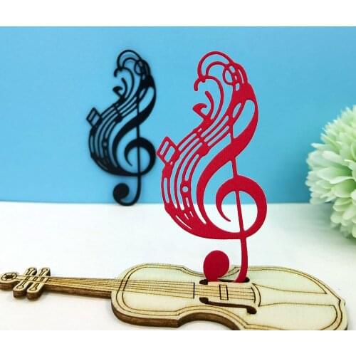 Note Cut Dies Stencil For Etching Metal Scrapbooking Album Embossing Folders DIY Card Making Craft Greeting Mold